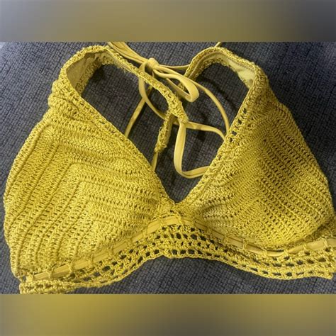 Xhilaration Swim Womens Crochet Triangle Bikini Top Xhilaration T Poshmark