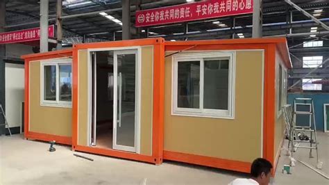 Modern 20ft 40ft Expandable Container House Flat Pack Sandwich Panel