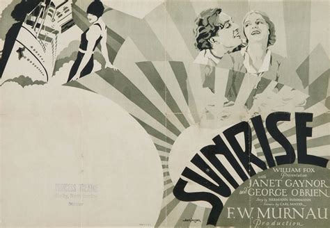 Poster Of Sunrise A Song Of Two Humans Directed By F W Murnau