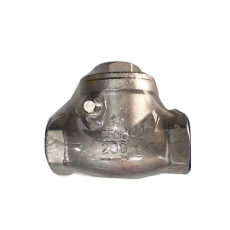 Stainless Steel Female Ss Non Return Valve Valve Size 2 Inch Material Grade Ss316 At Rs 750