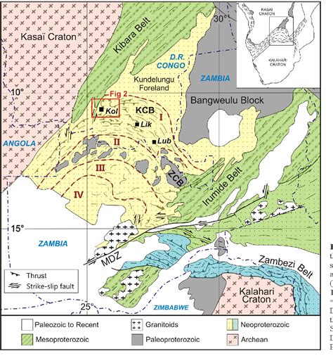 Table 1 From Geological Observations In The Five Klippes Area