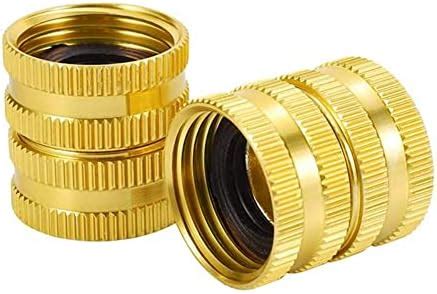 Amazon Hooshing Pcs Solid Brass Garden Hose Connector Ght