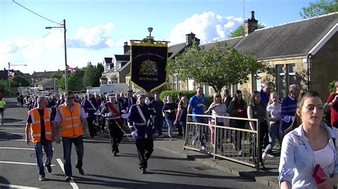 Larkhall Purple Heroes Fb Band Parade 2nd June 2017 Part 1 Youtube