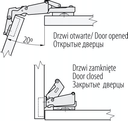 GTV Zawias Meblowy Hydrauliczny