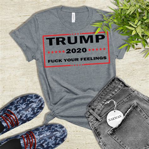 Trump 2020 Fuck Your Feelings Svg For Cricut Trump 2020 Etsy