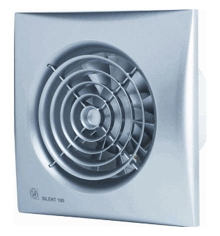 Ventilator Extractie Baie Soler Palau SILENT 100 CRIZ Silver 230V