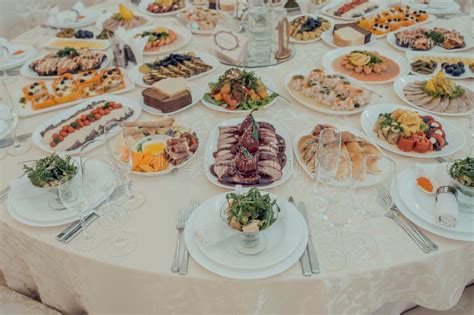 Wedding buffet table stock photo. Image of party, cook - 103751670