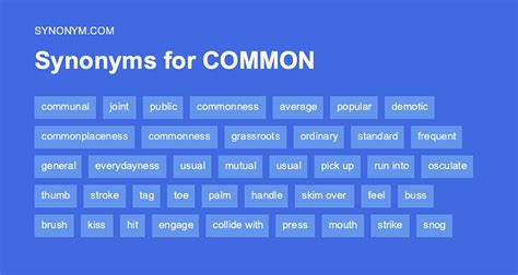 Another Word For Common Good Synonyms Antonyms