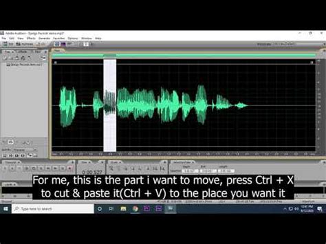 How To Edit Audio In Adobe Audition Beginners Guide Tutorial Youtube