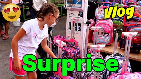 Vlog Je Prepare Une Grosse Surprise On Cherche Le Futur Cartable De