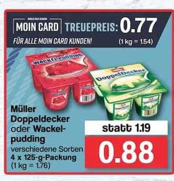 M Ller Doppeldecker Oder Wackel Pudding Angebot Bei Famila Nordwest