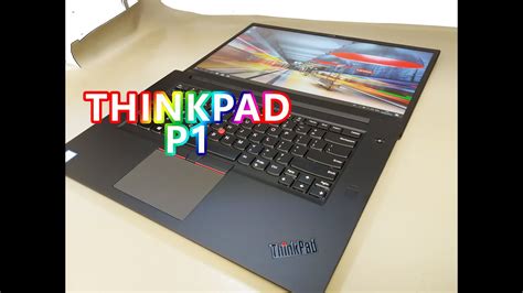 Lenovo ThinkPad P1 Unboxing Teardown YouTube