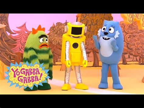 Robot Happy Double Episode Yo Gabba Gabba Ep 208 106 HD Full