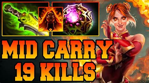 Lina Dota Mid Carry Build Pro Gameplay Guide Youtube