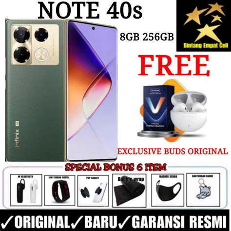 Jual INFINIX NOTE 40S 8 256 CURVED NOTE 40 8 256 FREE WIRELESS