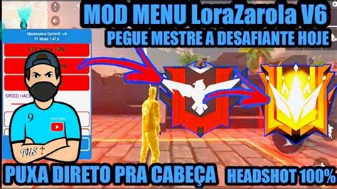 Free Fire Mod Menu Live Ao Vivo Upando Inscritos Youtube