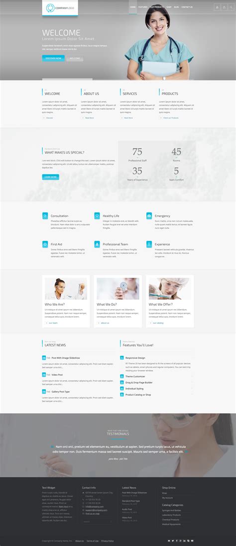 RT-Theme 20 | Health and Medical Product Catalog WordPress Theme by stmcan