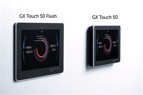introducing  gx touch    flush mount versions victron energy