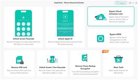 Anyunlock Iphone Password Unlocker User Guide Bypass Icloud Activation Lock