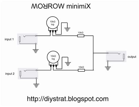 Passive Audio Splitter Schematic Audio Splitter Analog Schem