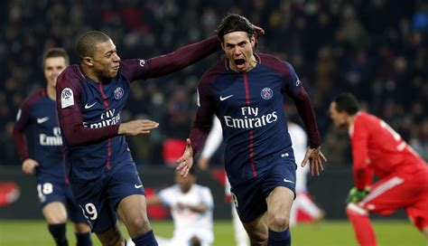 Psg Vs Marsella Video Resumen Con Goles De Cavani Y Mbapp Por Liga