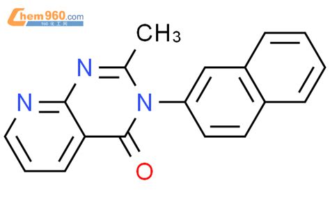 67900 72 5 Pyrido 2 3 D Pyrimidin 4 3H One 2 Methyl 3 2 Naphthalenyl