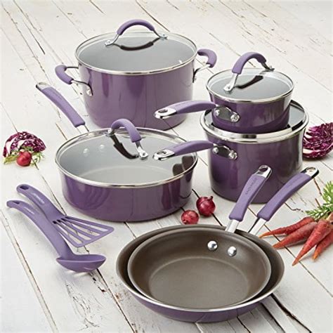 Rachael Ray Pieces Cucina Nonstick Pots And Pans Set Cookware Set