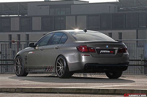 Official Grey Olive Matte Metallic Bmw 550i By Fostlade Gtspirit