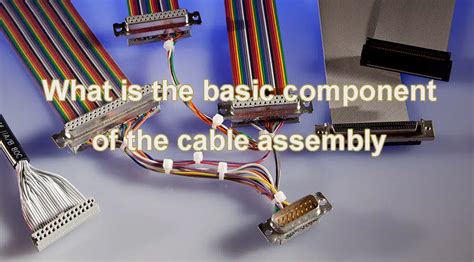 Cable assembly- electrical connection component in electronics - IBE ...