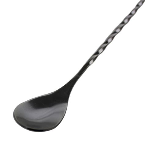 Bar Spoon Trident Black Chrome 40cm Bareware Australia