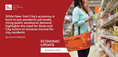 While New York City’s economy is back to pre-pandemic job levels, rising public assistance ...