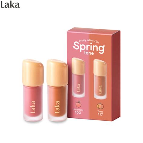 Laka Fruity Glam Tint Mini Duo Set 2items Best Price And Fast Shipping