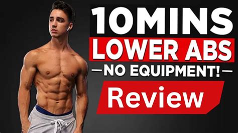 10 Minute Lower Ab Workout Fraser Wilson Review YouTube