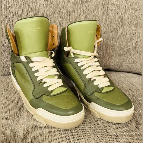 Mens Givenchy Tyson Calfskin Leather High Top Sneake Gem