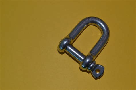 Шекель (скоба) 16мм такелаж DIN 82101, из нержавеющей стали - купить ...