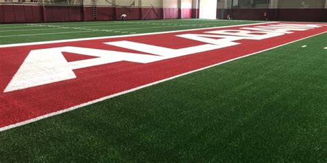 Recent Projects - University of Alabama Indoor | Deluxe Athletics