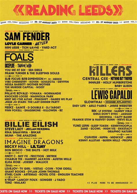 More artists announced for Reading and Leeds festivals - Jersey Evening ...