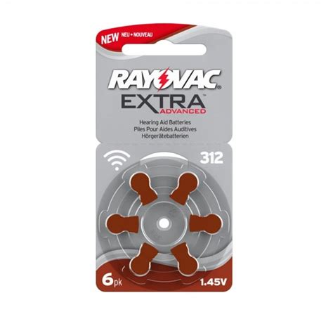 Batteria Per Apparecchi Acustici Rayovac Extra Advanced Modello Pr