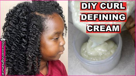 Diy Curl Defining Cream Discovering Natural Youtube