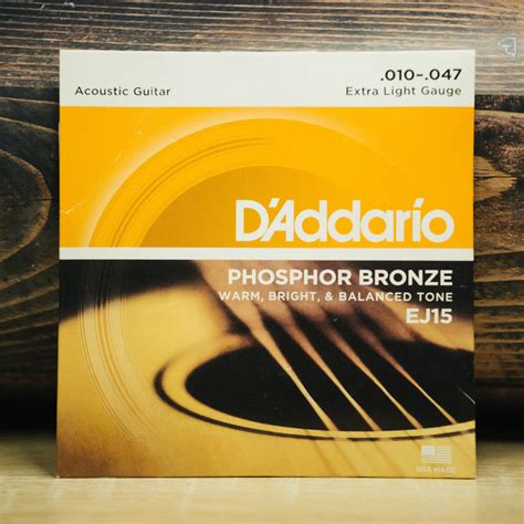 Комплект струн для акустической гитары D'Addario EJ15 - купить с ...