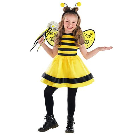 Morph Bumble Bee Costume Girls Bee Costume Kids Girls Bumblebee Costume