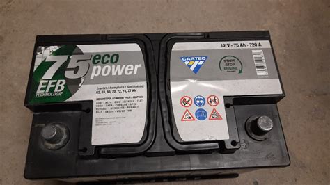 Cartec Eco Power EFB 75Ah 720A start stop Suwałki Kup teraz na