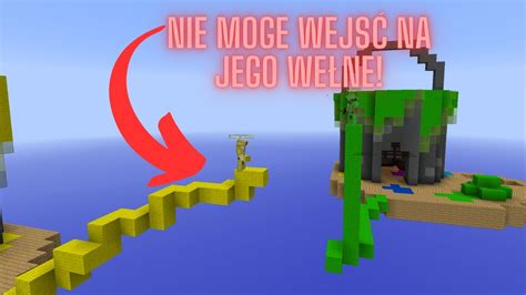 Bed Wars ale nie mogę chodzić po wełnie innych graczy YouTube