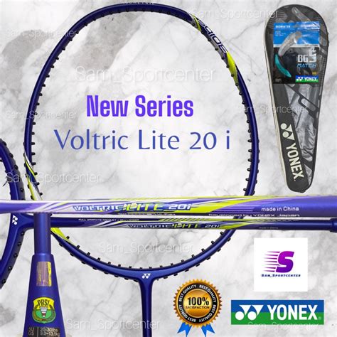 Jual RAKET BADMINTON YONEX VOLTRIC LITE 20 I ORIGINAL PAKET LENGKAP