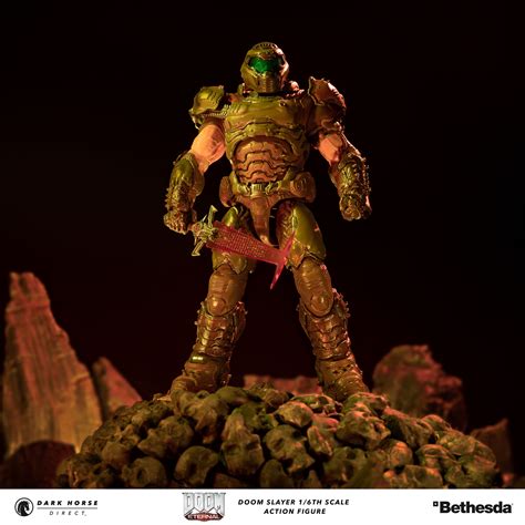 Doom Eternal Dark Horse Direct Exclusive Doom Slayer Figure The