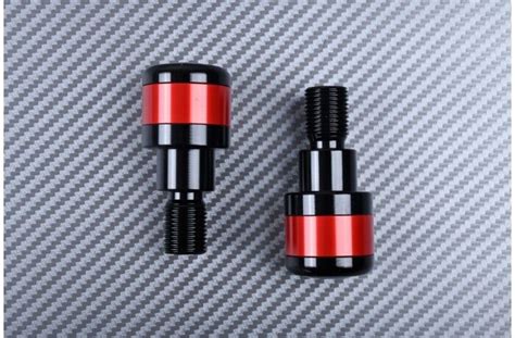 Paire D Embouts de Guidon Couleur Rouge Ø 31 mm YAMAHA TMAX 560 2020 X