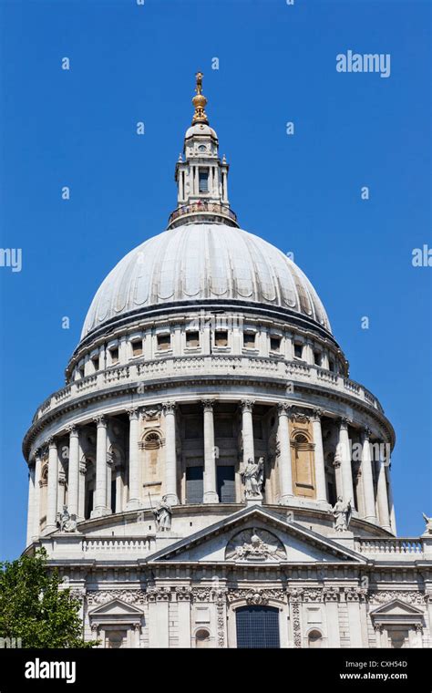 England London The City St Paul S Cathedral Stock Photo Alamy