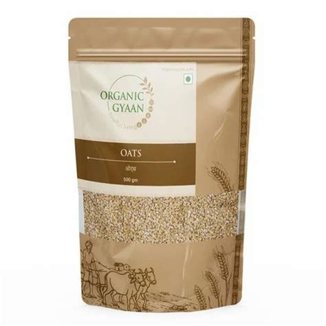 Indian Organic Gyaan Oats 1kg Packaging Type Plastic Paper Pouch At