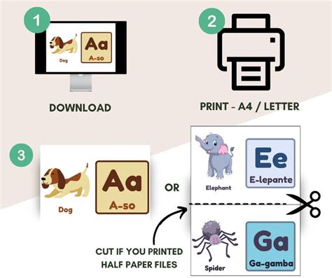 Filipino Alphabet Flashcards, Abakada Flashcards, Alphabet Flashcards ...