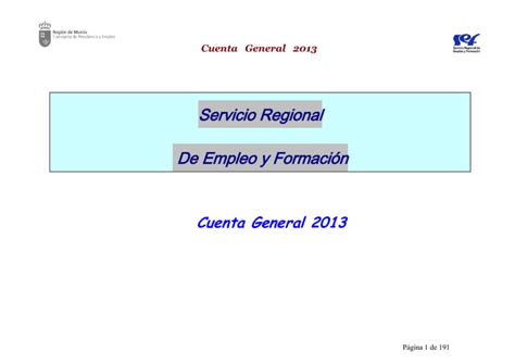 Servicio Regional De Empleo Y Formaci N